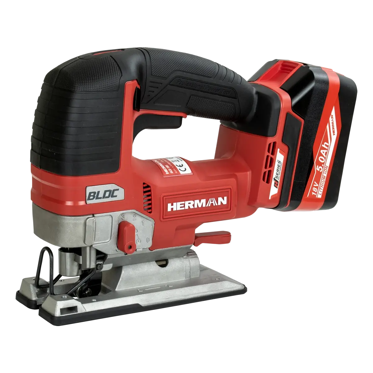 Cordless Jigsaw HERMAN AXJS-1801 | 18,0 V 5Ah | Complete | Warranty: 3 years