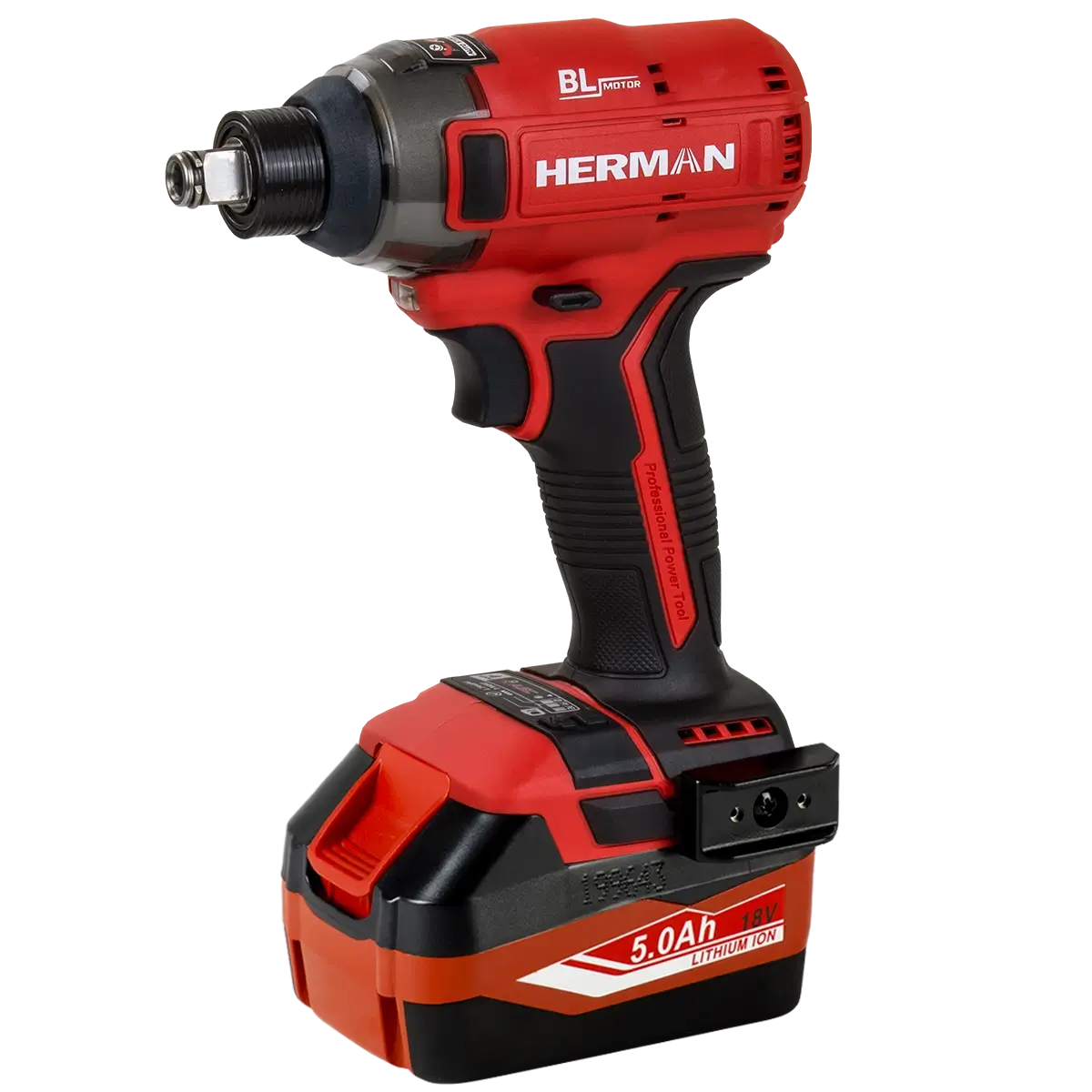 Impact driver / wrench HERMAN AXI-1801 | 18,0 V 5Ah | Complete | Warranty: 3 years